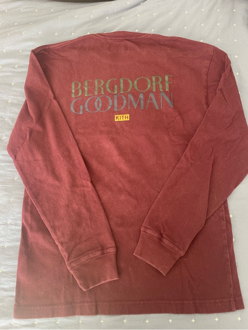 Kith x Bergdorf Goodman Long Sleeve shirt size XS